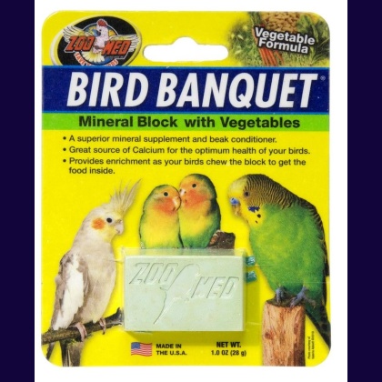 Zoo Med Bird Banquet Vegetable Block