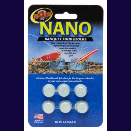 Zoo Med Nano Banquet Food Blocks