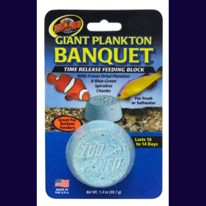 Zoo Med Plankton Banquet Fish Feeding Block