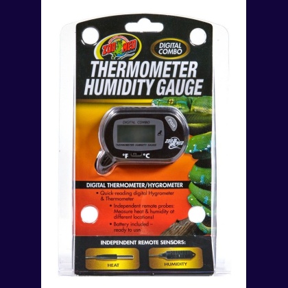 Zoo Med Digital Combo Thermometer Humidity Gauge