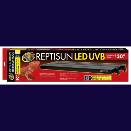 Zoo Med Reptisun LED UVB High Output Terrarium Hood