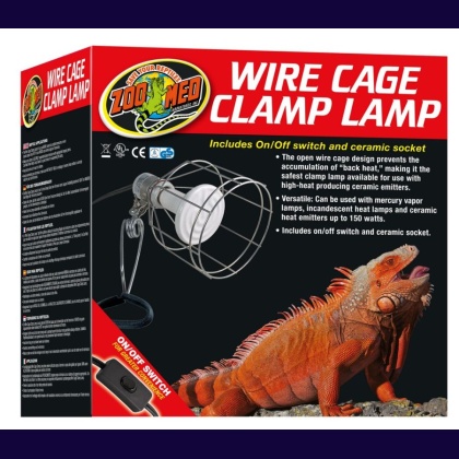 Zoo Med Wire Cage Clamp Lamp