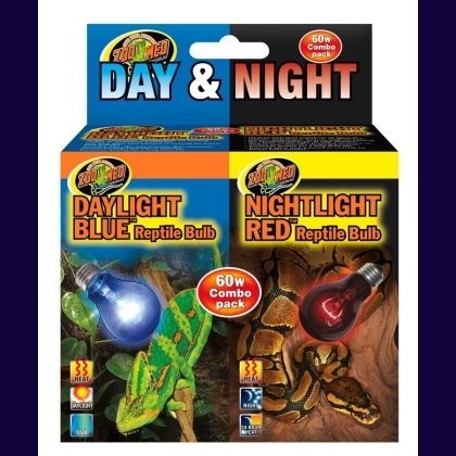 Zoo Med Day & Night Reptile Bulbs Combo Pack