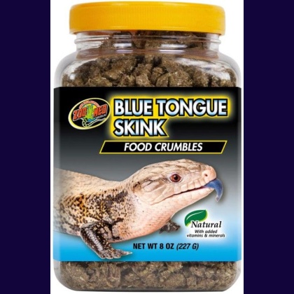 Zoo Med Blue Tongue Skink Food Crumbles