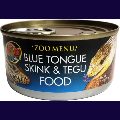 Zoo Med Blue Tongue Sking and Tegu Food Canned