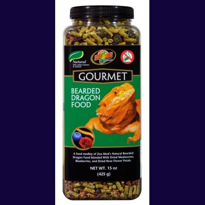 Zoo Med Gourmet Bearded Dragon Food