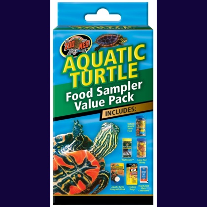 Zoo Med Aquatic Turtle Foods Sampler Value Pack