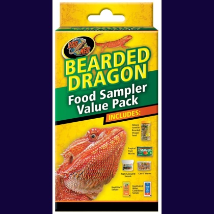 Zoo Med Bearded Dragon Foods Sampler Value Pack