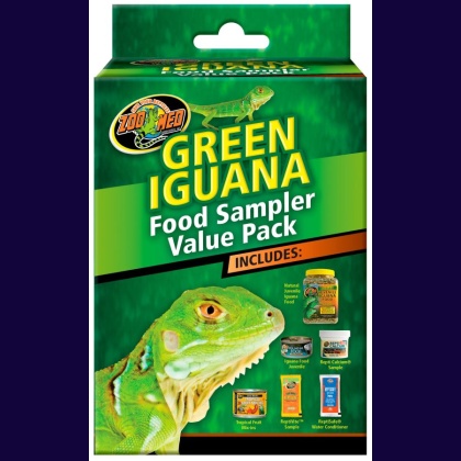 Zoo Med Green Iguana Foods Sampler Value Pack