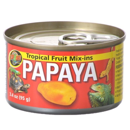 Zoo Med Tropical Friut Mix-ins Papaya Reptile Treat