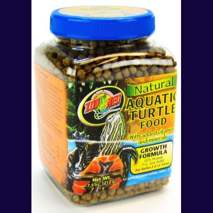 Zoo Med Natural Aquatic Turtle Food - Growth Formula Pellets