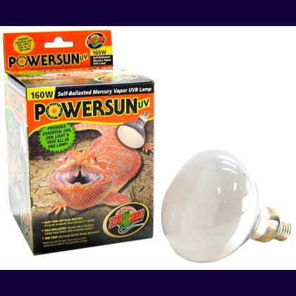 Zoo Med Powersun UVB Mercury Vapor Lamp