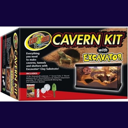 Zoo Med Cavern Kit with Excavator