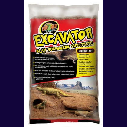 Zoo Med Excavator Clay Burrowing Reptile Substrate