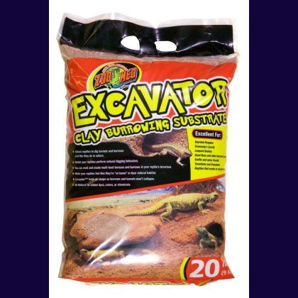 Zoo Med Excavator Clay Burrowing Reptile Substrate