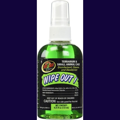 Zoo Med Wipe Out 1 - Small Animal & Reptile Terrarium Cleaner