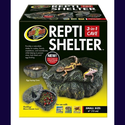 Zoo Med Repti Shelter 3 in 1 Cave Small