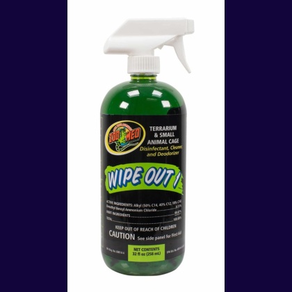 Zoo Med Wipe Out 1 - Small Animal & Reptile Terrarium Cleaner