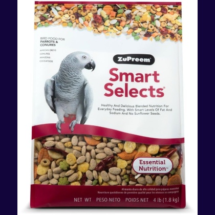 ZuPreem Smart Selects Bird Food for Parrots & Conures