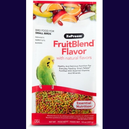 ZuPreem FruitBlend Premium Daily Bird Food - Small Birds