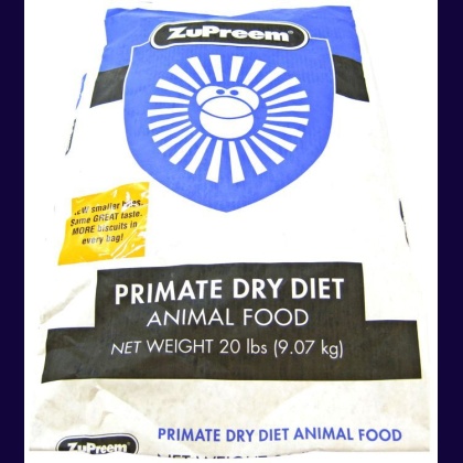 ZuPreem Primate Dry Diet Animal Food