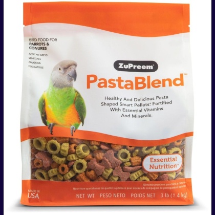 ZuPreem PastaBlend Pellet Bird Food for Parrot and Conure